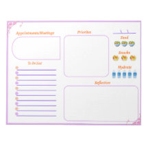 Lista de tareas florales simple