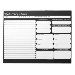 Bloc De Notas Lista de tareas pendientes del planificador de mod