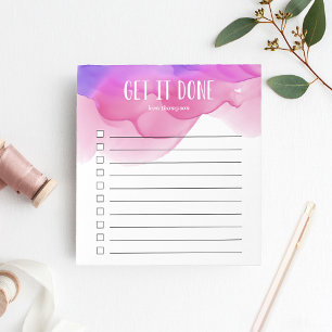 Bloc De Notas Lista de tareas pendientes personalizadas de color