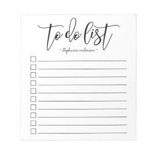 Bloc De Notas Lista de tareas personalizadas