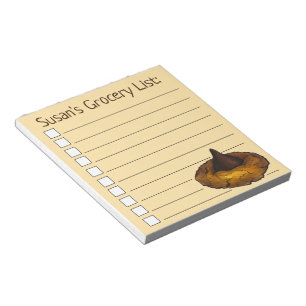 Bloc De Notas Lista personalizada de compras de comestibles amar