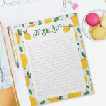 Bloc De Notas Litro Amarillo para hacer Lista Lista Lista Lista<br><div class="desc">Presentamos nuestro Cute Amarillo Limón para hacer Lista Lista Lista Lista de Bloc de notas en línea. Organice sus actividades y tareas con este bloc de notas diario del planificador.</div>