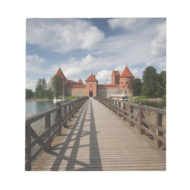 Bloc De Notas Lituania, Trakai, Trakai Parque Nacional Histórico (Frente)