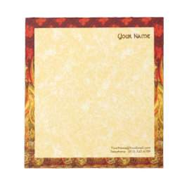 Bloc De Notas Llamas de St. Apollonia (VVP 001a) 5.5"x6" Vertica