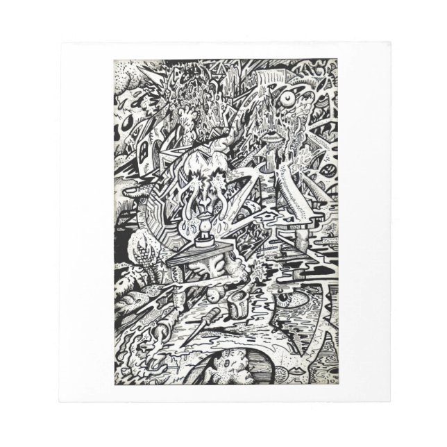 Bloc De Notas Lo adecuado, o, una transfiguración frágil (Frente)