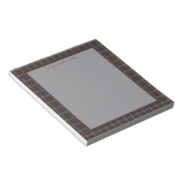 Bloc De Notas Lochaber Original Scottish Tartan 