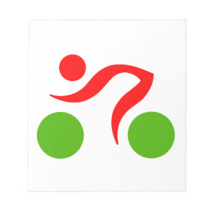 Bloc De Notas Logo de Cycling cool