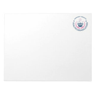 Bloc De Notas Logo de Harmony Heights Healthcare Solutions Compa