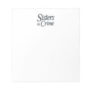 Bloc De Notas Logo de Sisters in Crime Notepad