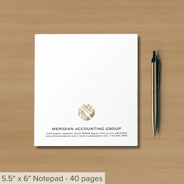 Bloc De Notas Logotipo de Personalizado de Notepad Profesional (Subido por el creador)