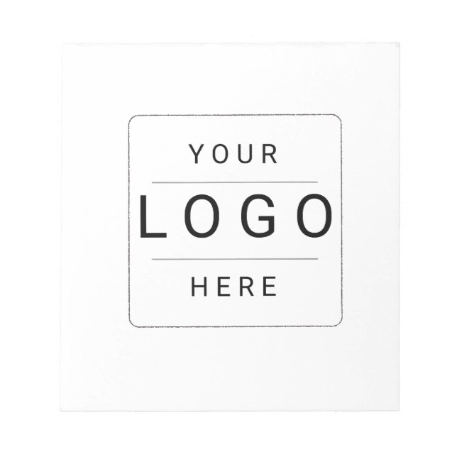 Bloc De Notas Logotipo personalizado (Frente)