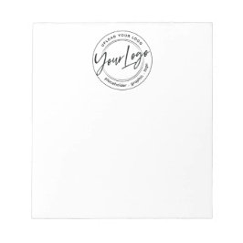 Bloc De Notas Logotipo personalizado