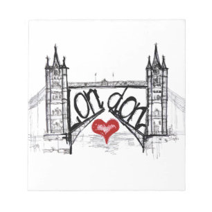 Bloc De Notas Londres con amor