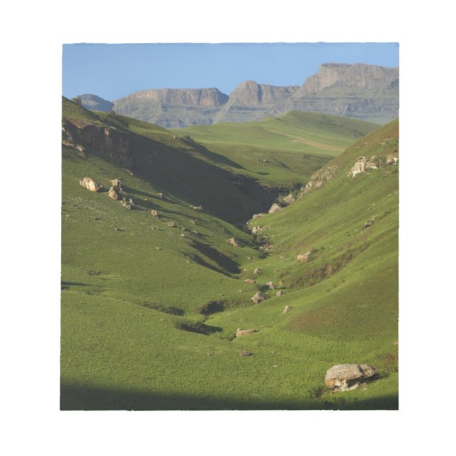 Bloc De Notas Longwall, Giant's Castle, montañas Drakensberg, (Frente)
