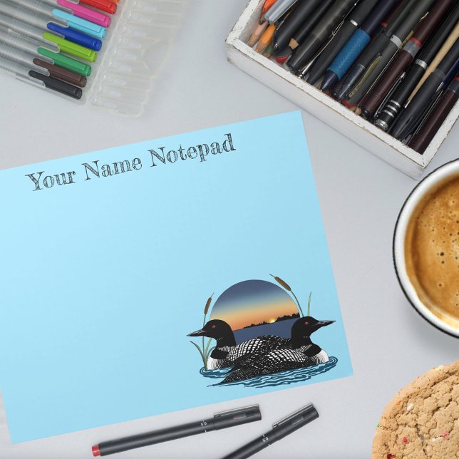 Bloc De Notas Loon Couple Sunset Blue (Subido por el creador)