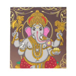 Bloc De Notas Lord Ganesha Notepad