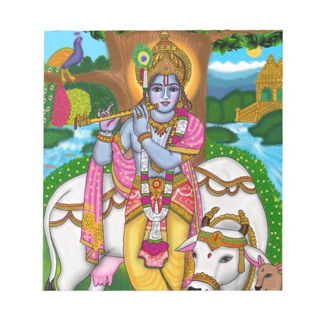 Bloc De Notas Lord Krishna Stationery (Frente)