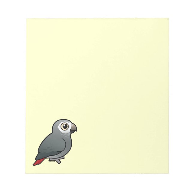 Bloc De Notas Loro gris africano de Timneh (Frente)
