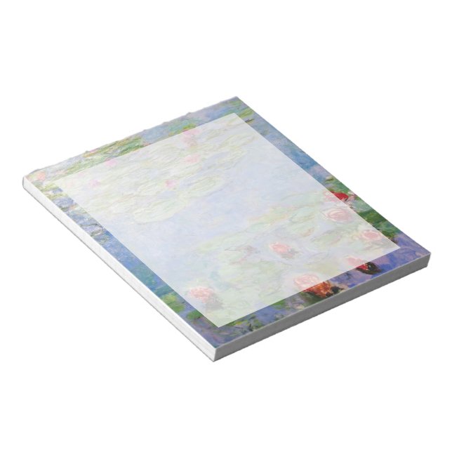 Bloc De Notas Los lirios de agua de Claude Monet (Lado Derecho)