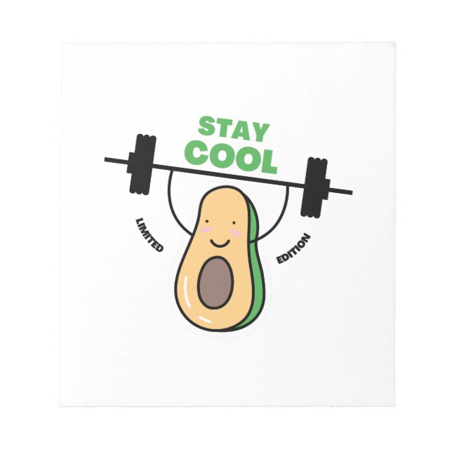 Bloc De Notas los niños divertidos se mantienen geniales en la e (Frente)