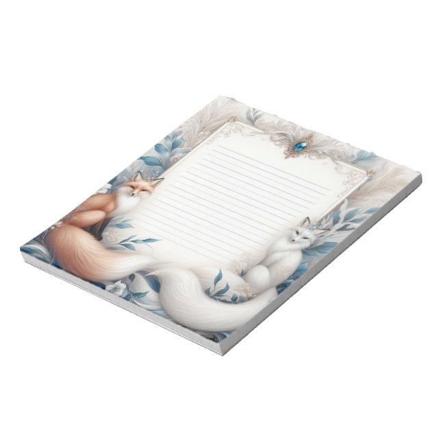 Bloc De Notas Los zorros (Lado Izquierdo)