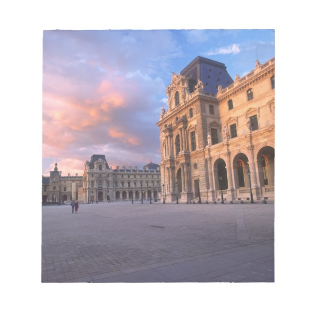 Bloc De Notas Louvre, París, Francia (Frente)