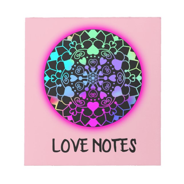 Bloc De Notas Love Affection Mantra Daily Thoughts Motivation (Frente)