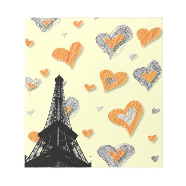 Bloc De Notas Love Paris Notepad (Frente)