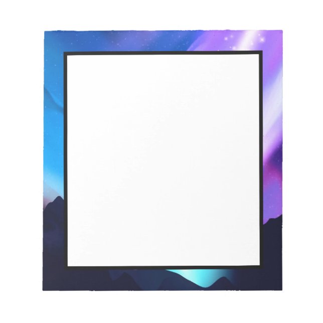 Bloc De Notas Luces boreales (Frente)