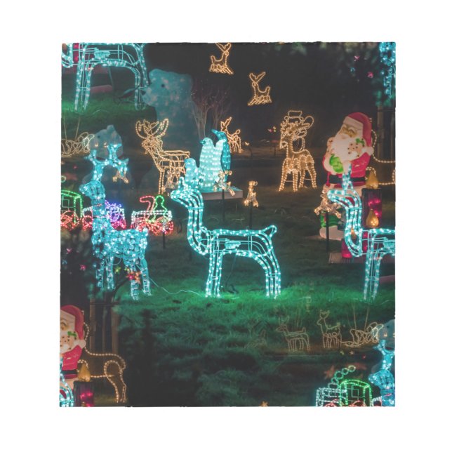 Bloc De Notas Luces de navidad (Frente)