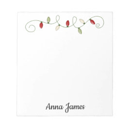 Bloc De Notas Luces navidades | Notepad