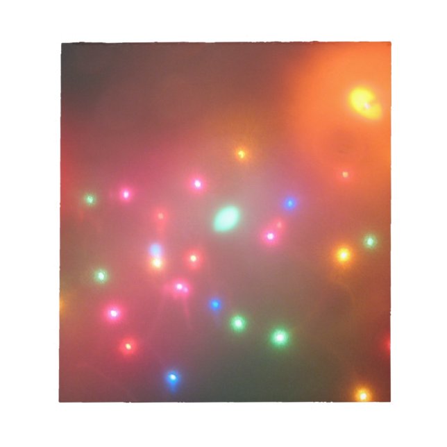 Bloc De Notas Luces nebulosas (Frente)