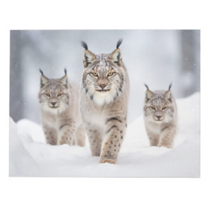 Bloc De Notas Lynx Animal Family Wandering Nature