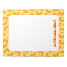 Bloc De Notas Macaroni and Cheese Pattern