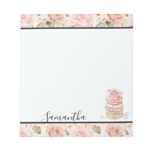 Bloc De Notas Macaroons Rosa Rosa bonito
