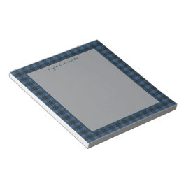 Bloc De Notas MacKay Blue Ancient Original Scottish Tartan 