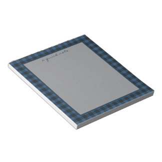 Bloc De Notas MacKay Blue Ancient Original Scottish Tartan