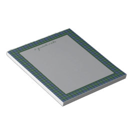 Bloc De Notas MacPhail Hunting Ancient Original Scottish Tartan 