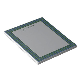 Bloc De Notas MacPhail Hunting Ancient Original Scottish Tartan