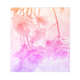 Bloc De Notas Macro morada de Campanella flor