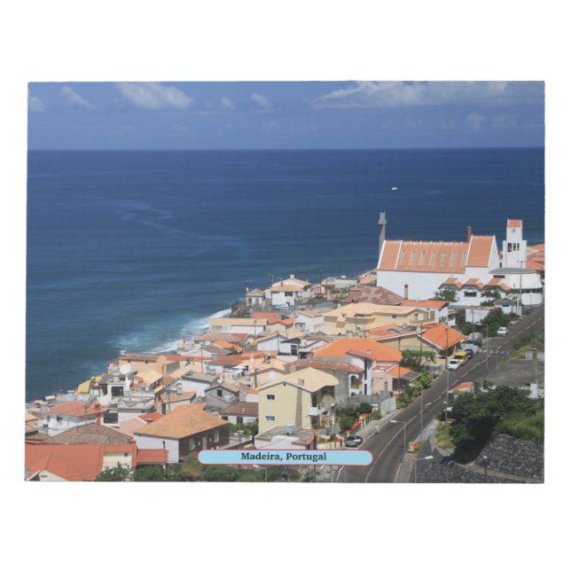Bloc De Notas Madeira, Portugal (Frente)