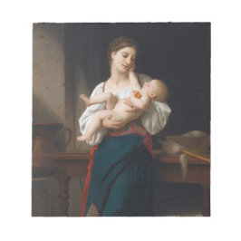 Bloc De Notas Madre e hijo (por Bouguereau)