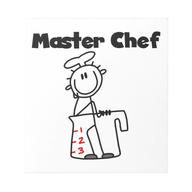 Bloc De Notas Maestro Chef (Frente)
