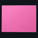 Bloc de notas magenta de color de crema<br><div class="desc">Estar en estilo con el Bloc de notas de Crayon Color Magenta!</div>
