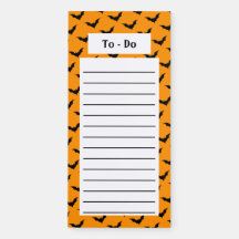 Bats Magnético personalizado Negro y Naranja