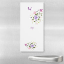 Carta más Nombre de pila Wanda Diseño Floral