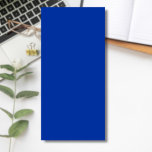 Bloc De Notas Magnético Color sólido de cobalto eléctrico | Clásico Elegan<br><div class="desc">Color sólido de cobalto eléctrico | Sombras azules | Clásica | Elegante | Trendy | Elegante | Regalo</div>