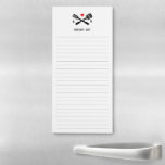 Bloc de notas magnético de la lista de comestibles<br><div class="desc">Una forma práctica de seguir la lista de compras y planear lo que se va a asar a continuación.</div>