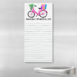 Bloc De Notas Magnético Lista de compras de comestibles para Personalizado<br><div class="desc">Haz tus listas de compras con estilo con este cuaderno de compras de personalizable. Cambie el texto para que se ajuste a sus necesidades. Las líneas dibujadas a mano le dan un lugar donde escribir,  pero puede borrar si lo prefiere. ¡Revisa mi tienda para más!</div>