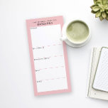 Bloc De Notas Magnético Lista de compras simples de comestibles Minimalist<br><div class="desc">Escribe tu lista de compras en este panel magnético de notas para una manera fácil de planear tu ruta a través de la tienda mientras compras. La parte trasera magnética se pega en el frigorífico, la puerta metalizado o el centro de mando de la pizarra. El diseño sencillo y moderno,...</div>